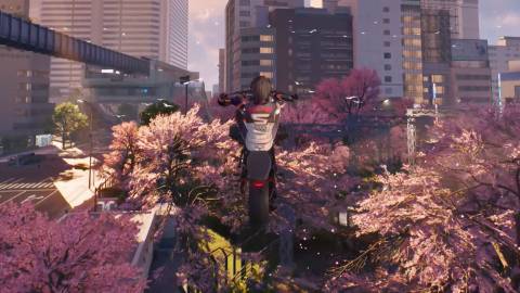 Driving a bike in Ananta