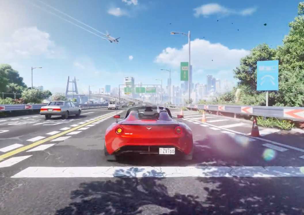 Mobil di game open-world Ananta dari NetEase Games