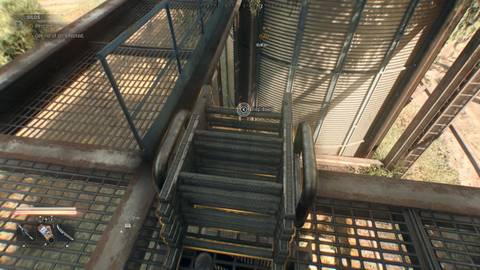 Drop Down Collapsible Ladder Silos Dying Light The Beast