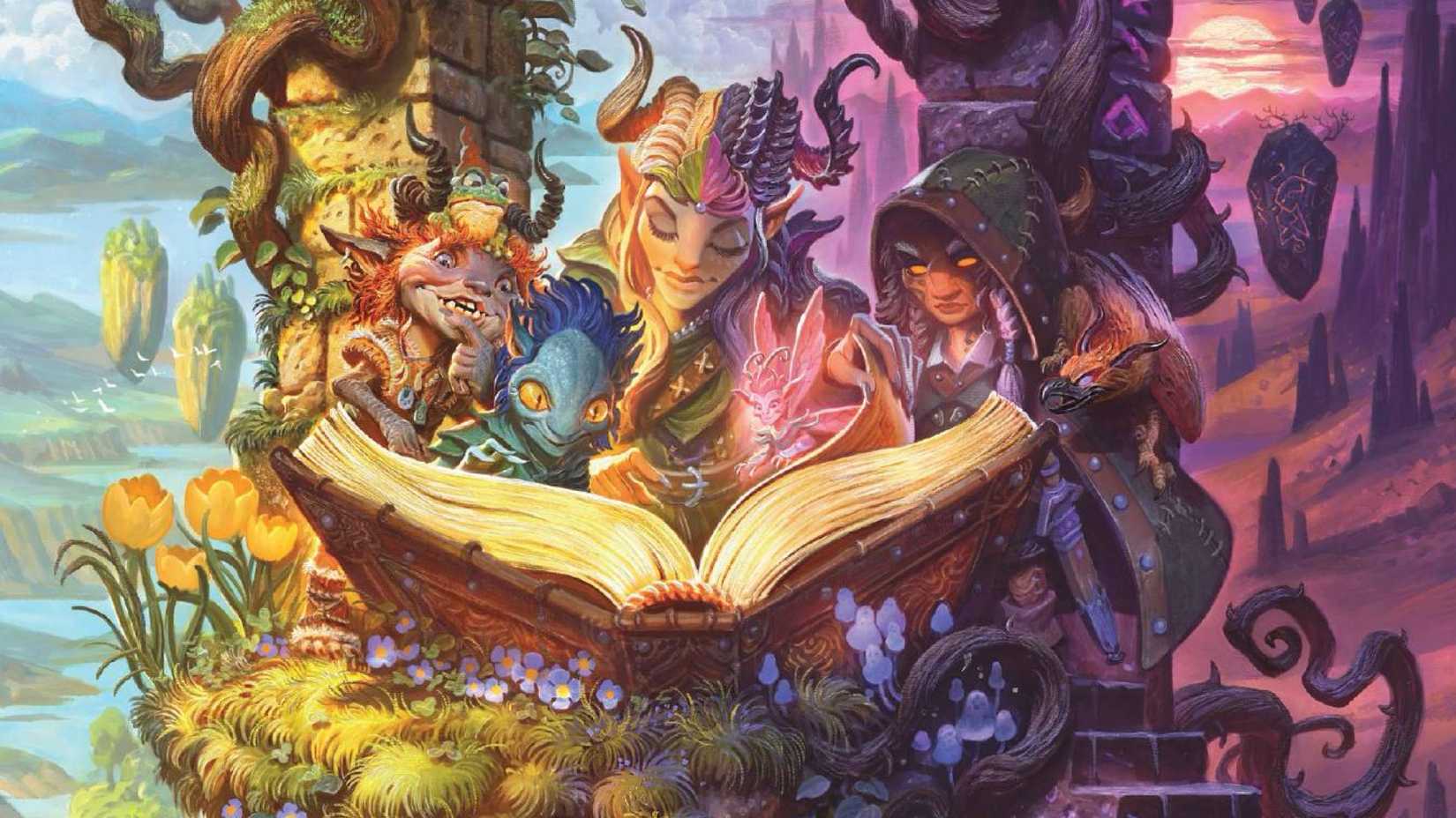 dungeons and dragons spell book collection lorwyn forgotten realms