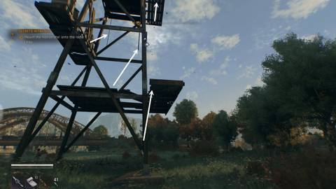 Dying Light Beast Treasure Map D2 Climbing the Tower