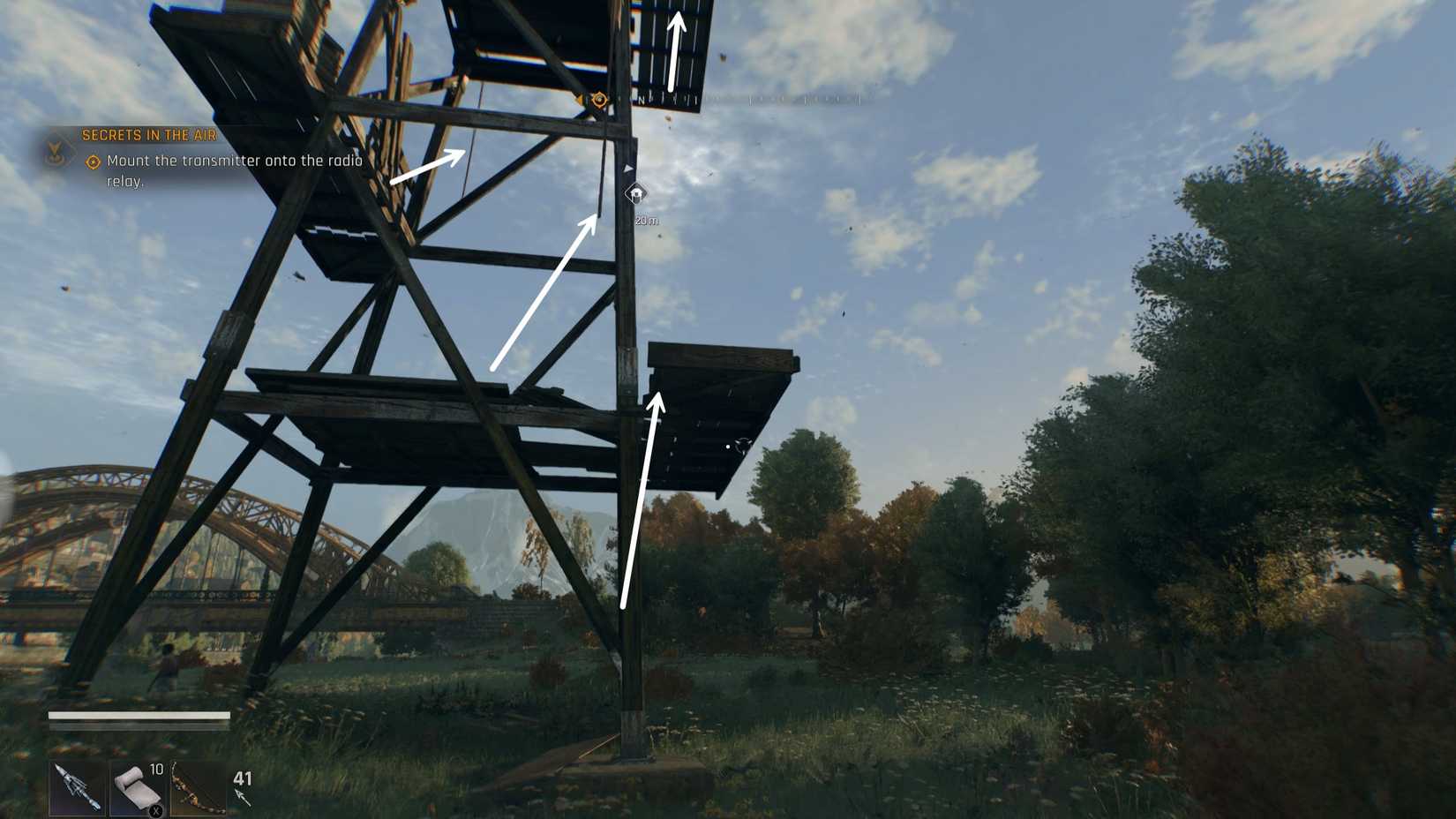 Dying Light Beast Treasure Map D2 Climbing the Tower