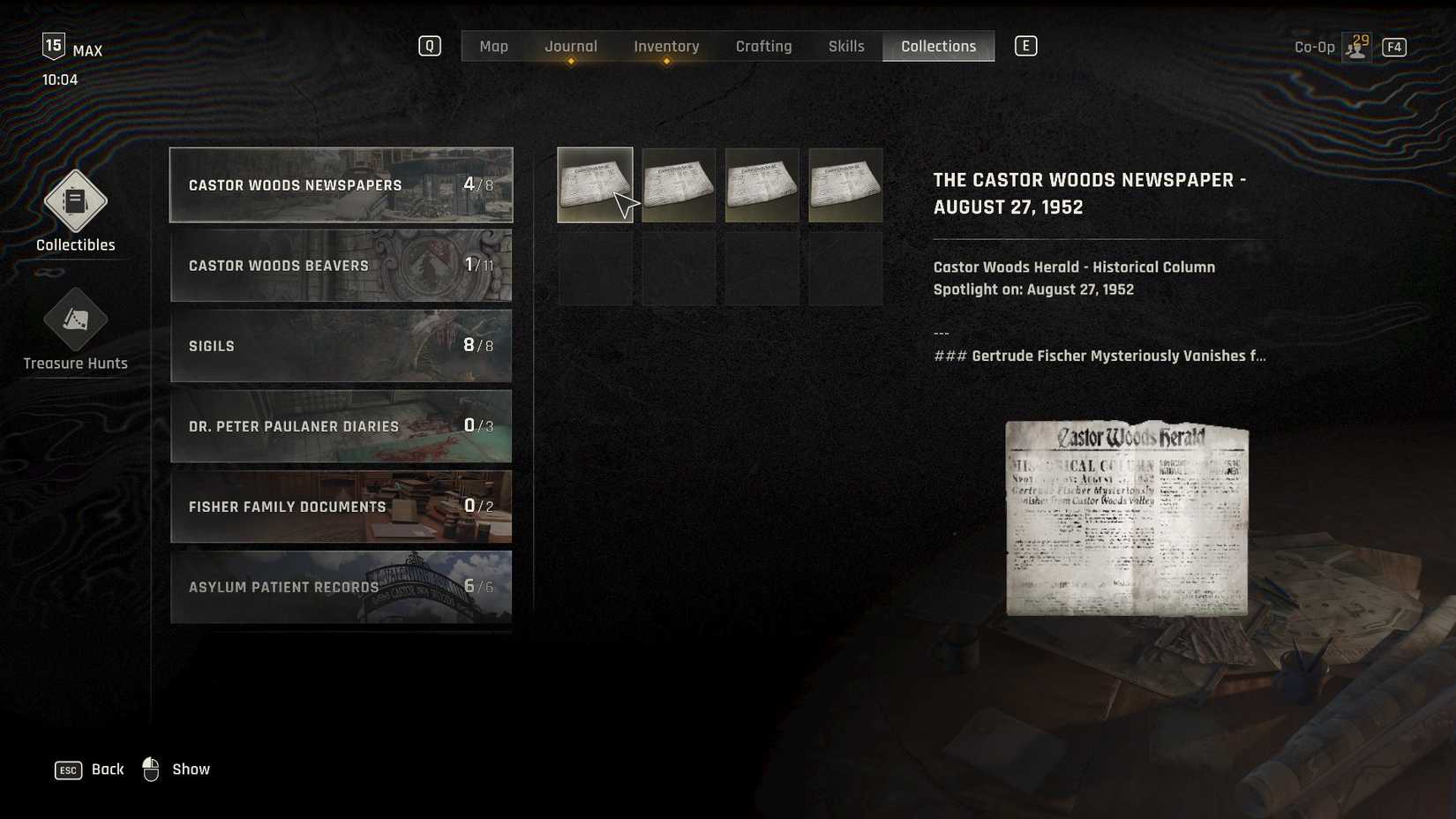 Dying Light The Beast All Castor Woods Newspapaers