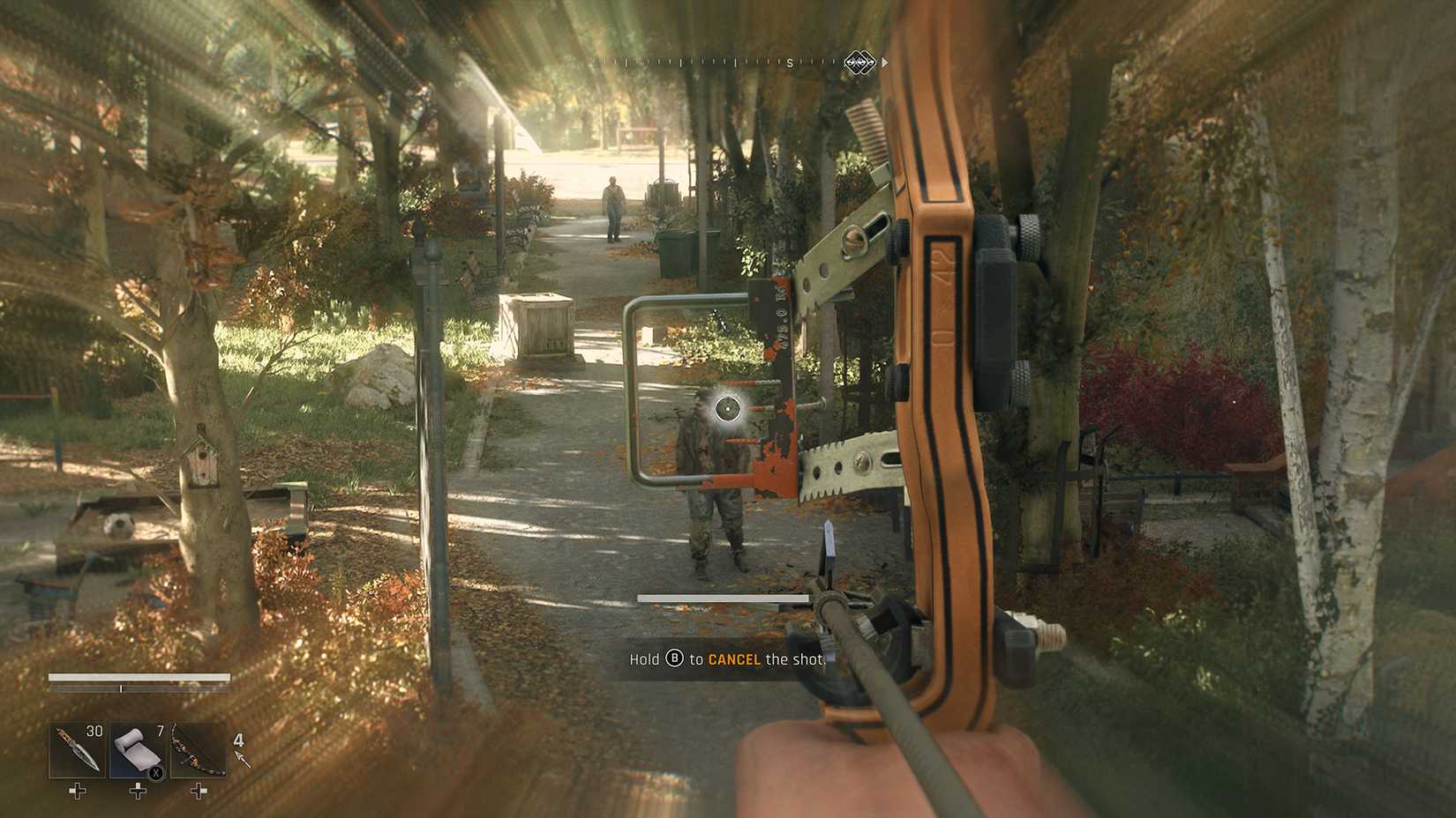 Dying Light The Beast Bow Aiming