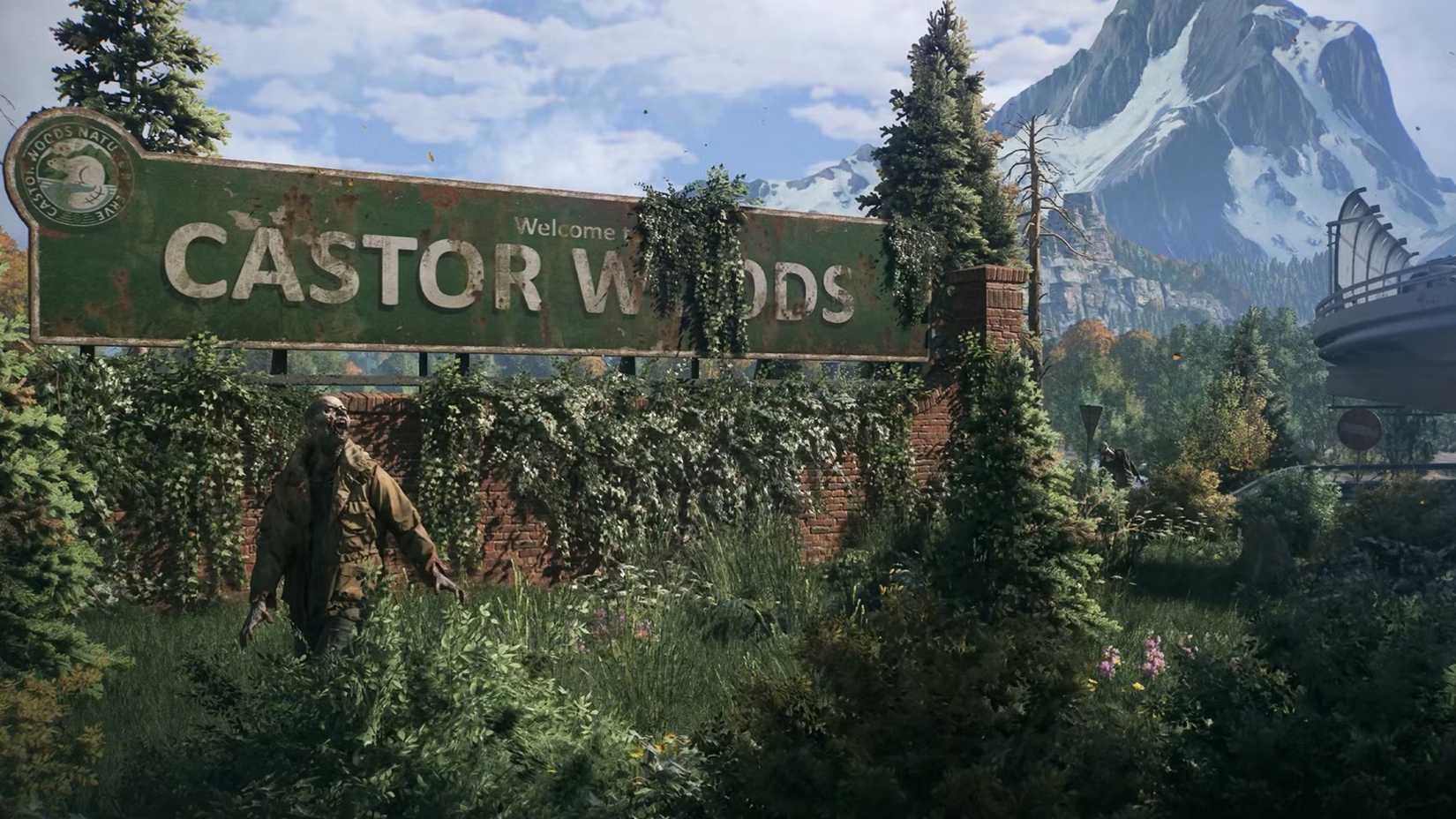 Dying Light The Beast Castor Woods Map