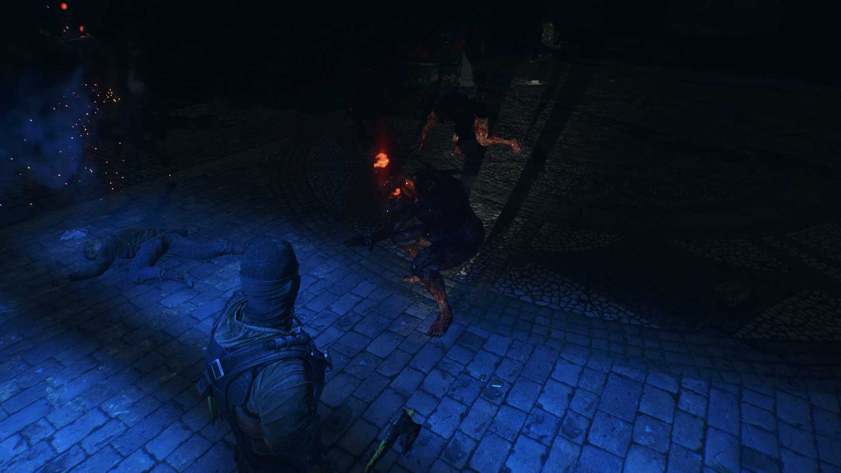 Dying Light The Beast farming Volatiles at Town Hall