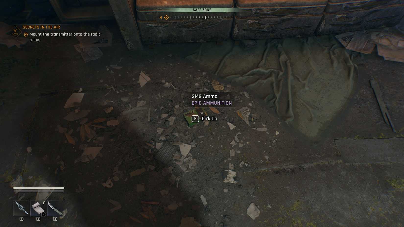 Dying Light The Beast Picking Up Ammo