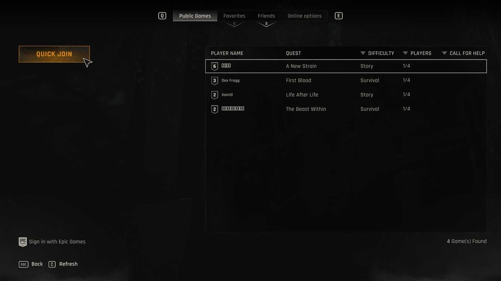 Dying Light The Beast Quick Join