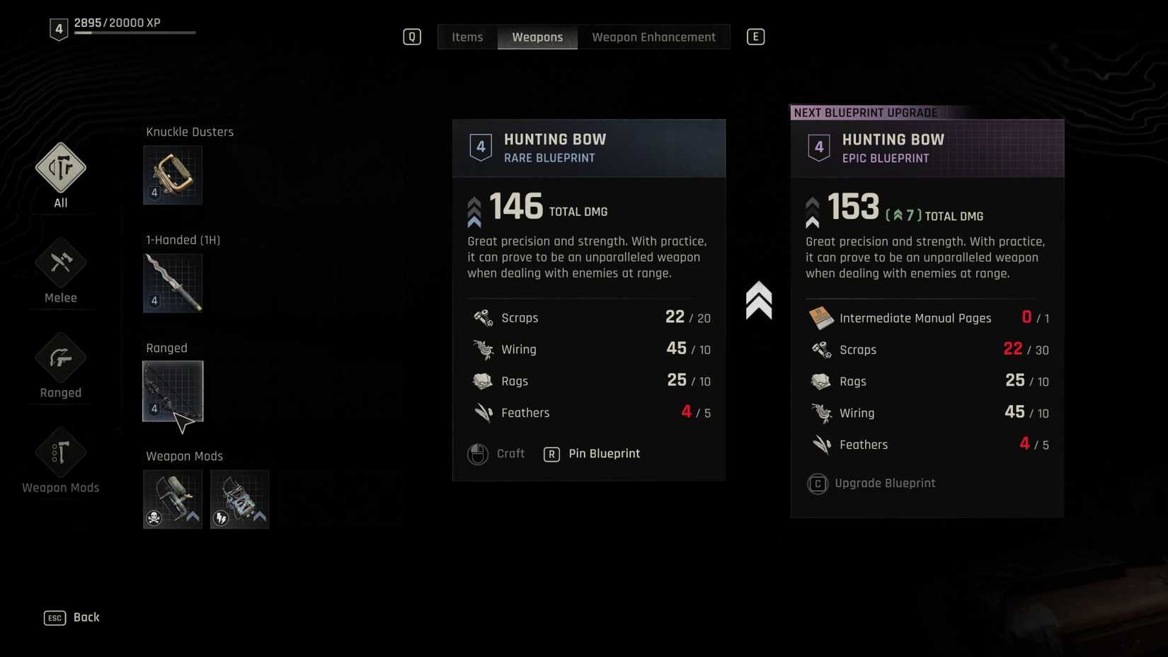 Dying Light The Beast Upgrade Blueprints