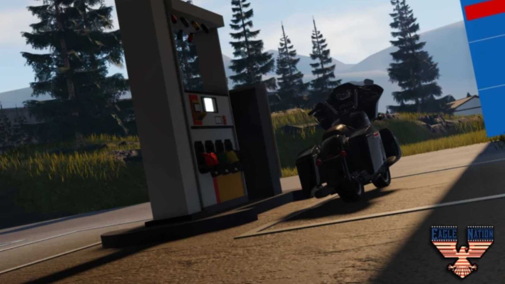 Motocicleta Eagle Nation