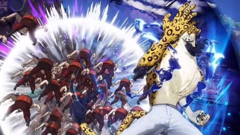 Egghead Rob Lucci attacks a bunch of enemies - One Piece Pirate Warriors 4