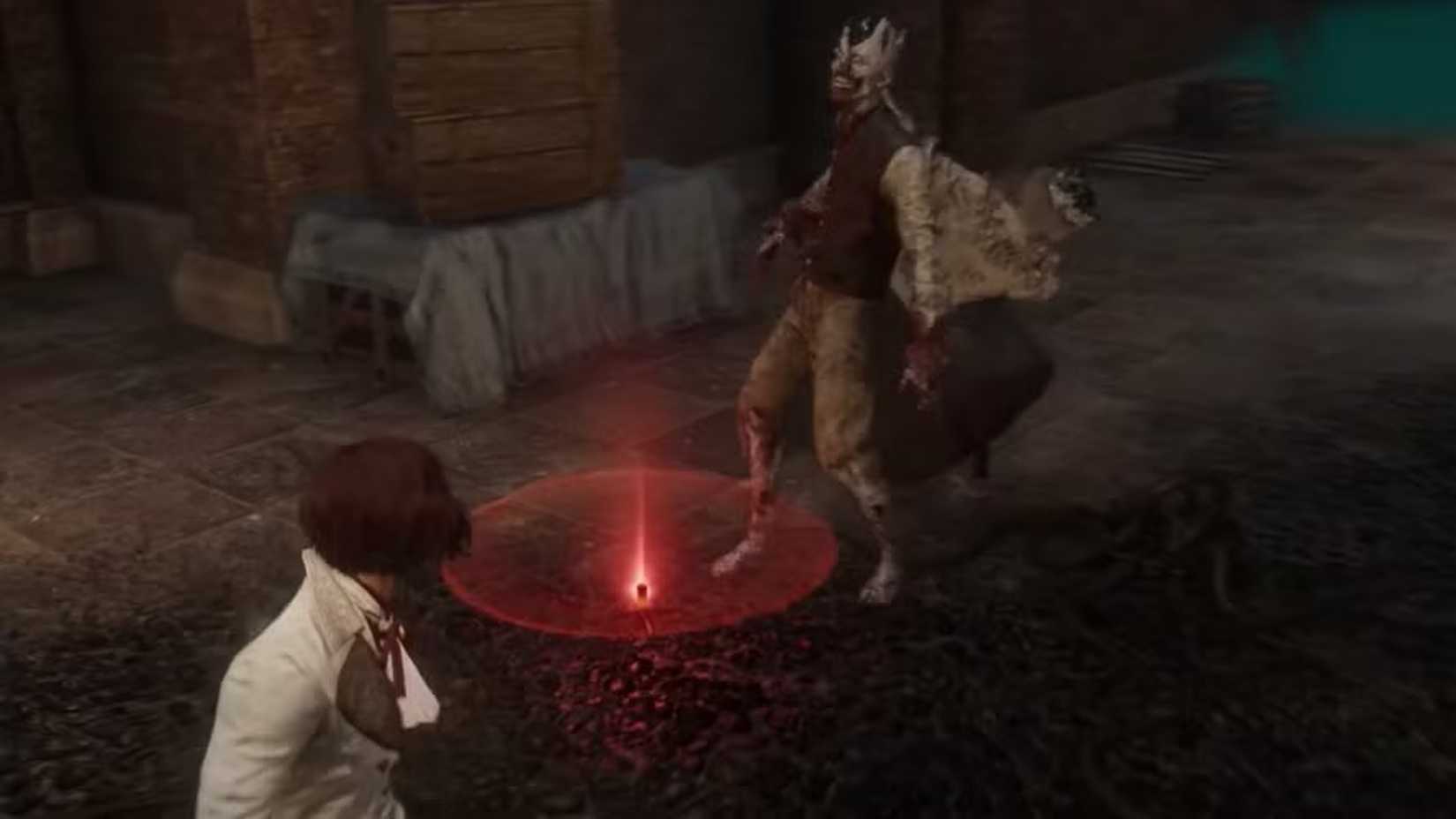Enemies Stepping Over A Landmine in Lies Of P