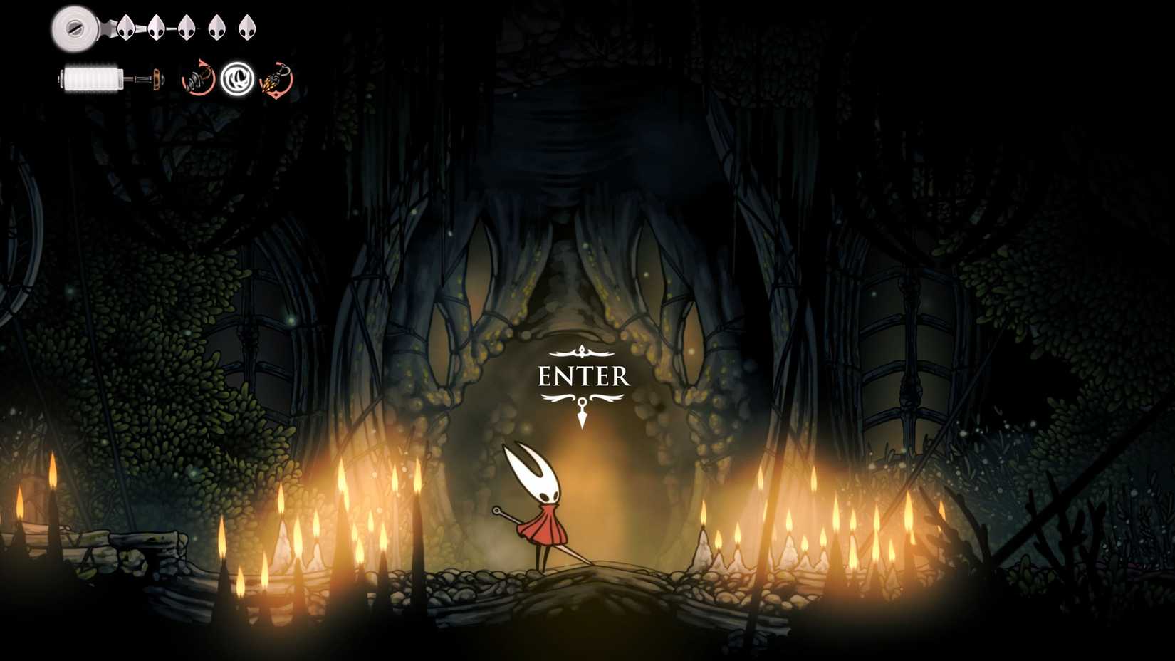 Entrance to the Chapel of the Beast Silksong