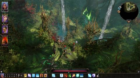 Exploring a forest in Divinity Original Sin 2