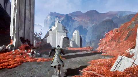 Exploring a mountainous region in Saros