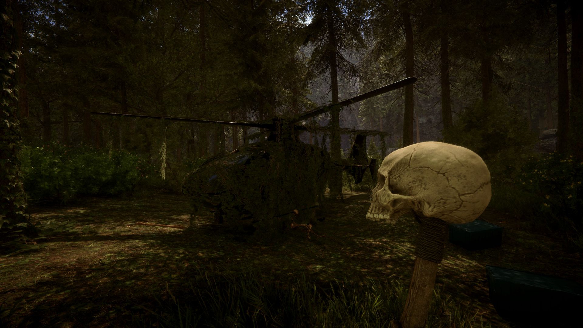 Exploring the forest in Sons of the Forest