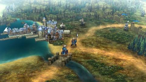 Exploring the map in Unicorn Overlord