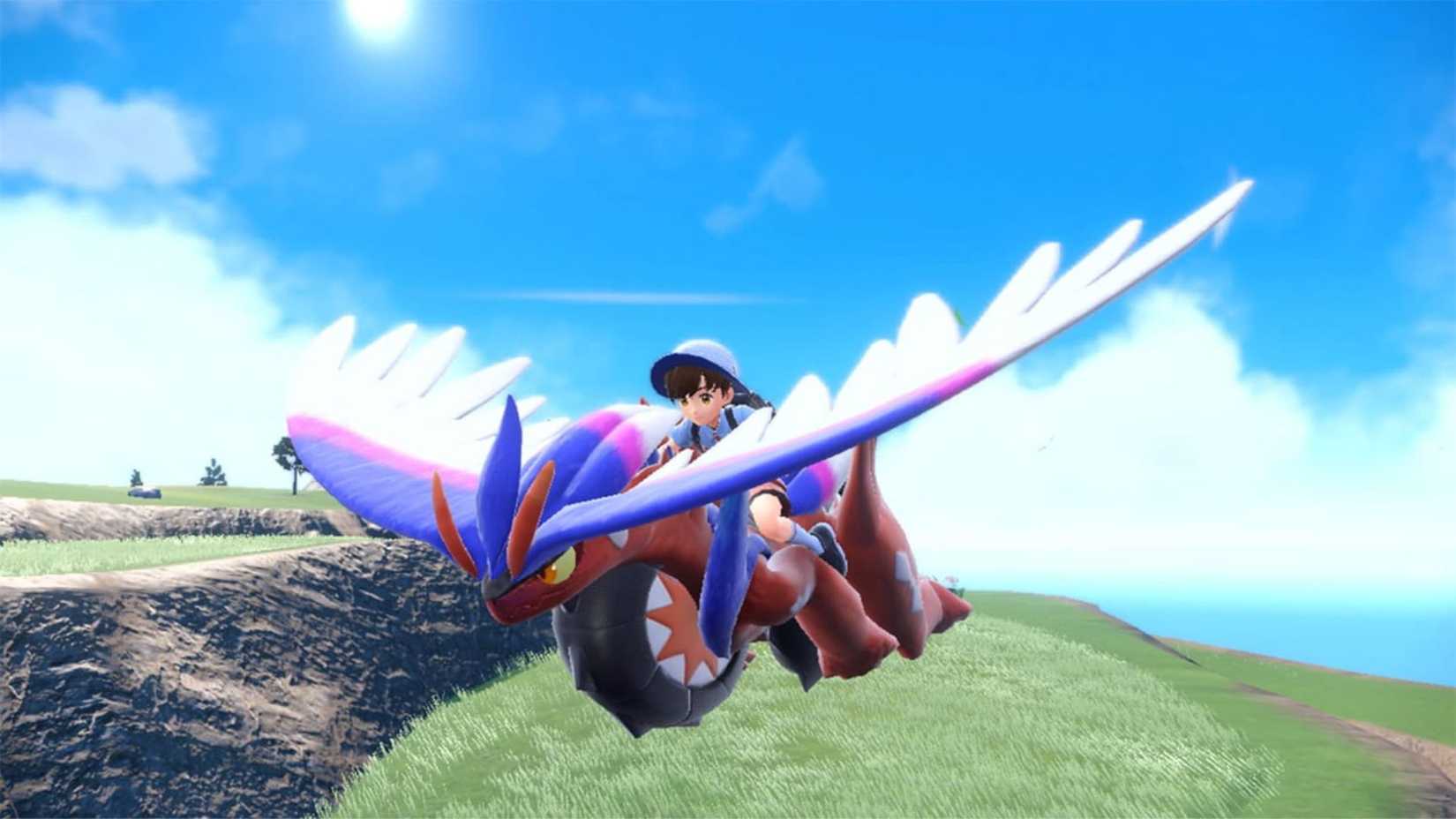 Explore the overworld aboard Corydon - Pokémon Scarlet and Violet