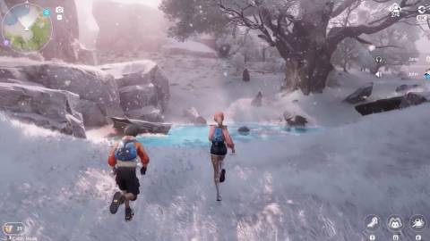 Exploring the world as a human in Aniimo