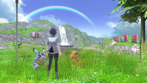 Exploring the world in Digimon World Next Order