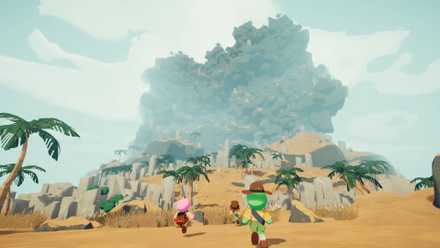 Exploring the world in Peak