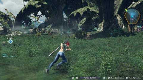 Exploring the world in Xenoblade Chronicles X Definitive Edition