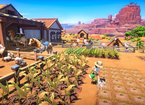 6 Game RPG Open-World yang Cocok untuk Menghabiskan Waktu 32 Farming in My Time at Sandrock
