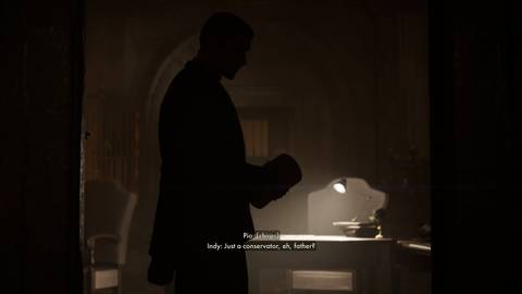 Father Ricci's Basement Key Location Indiana Jones Order of Giants