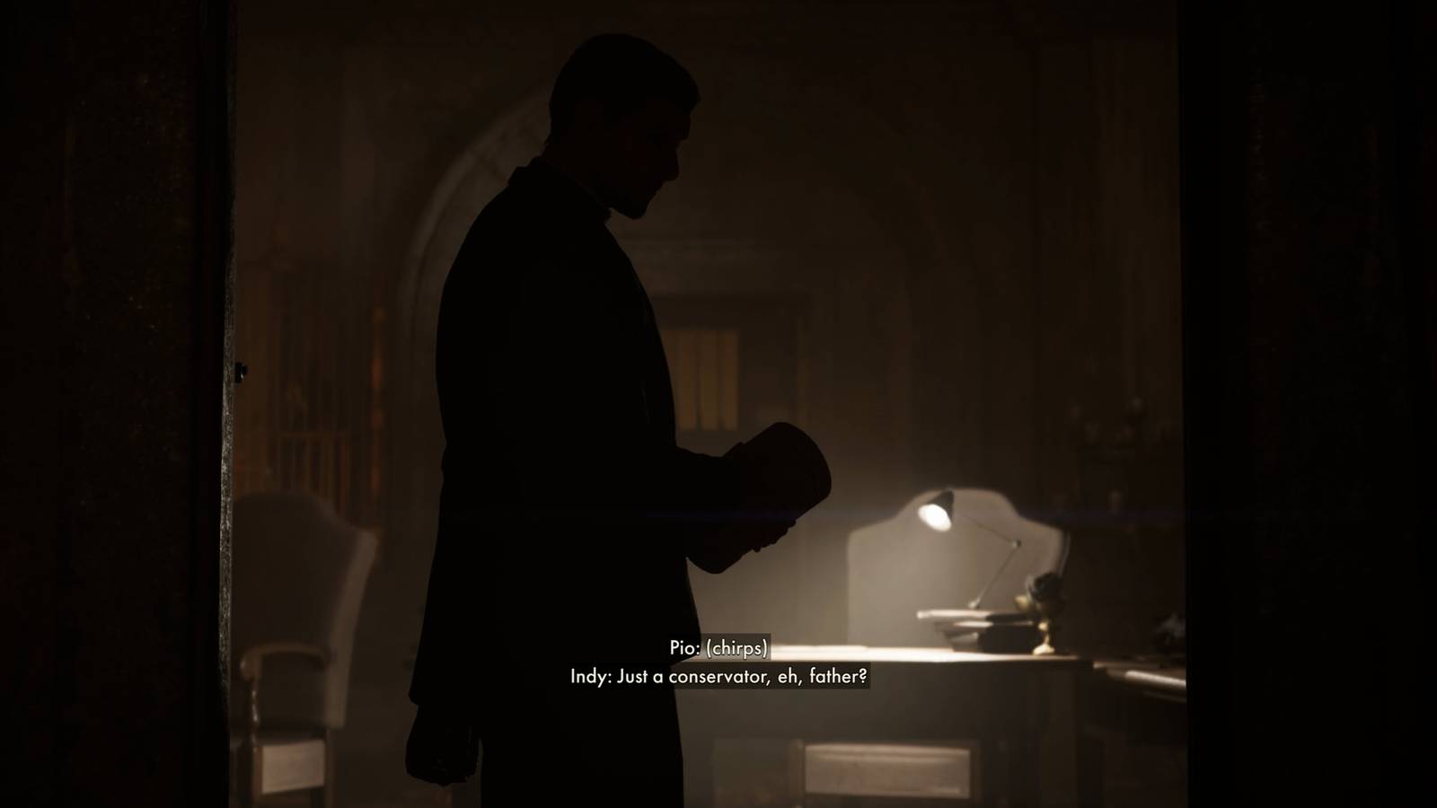 Father Ricci's Basement Key Location Indiana Jones Order of Giants