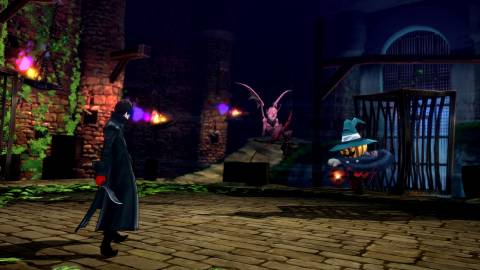 Fighting a battle in jail in Persona 5