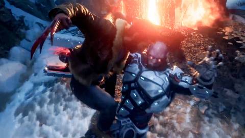 Fighting a cyber soldier in Marvel’s Wolverine