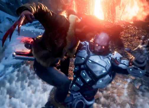 Fighting a cyber soldier in Marvel’s Wolverine