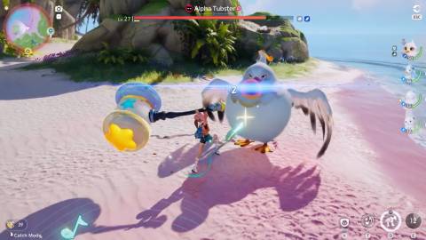 Fighting an Alpha Tubster in Aniimo