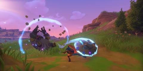 Fighting enemies in The Knightling