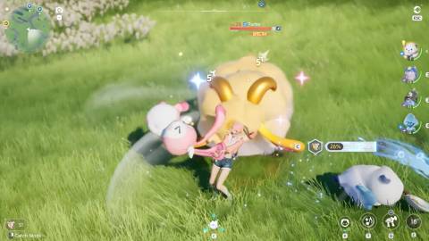 Fighting enemies with Aniimo in Aniimo