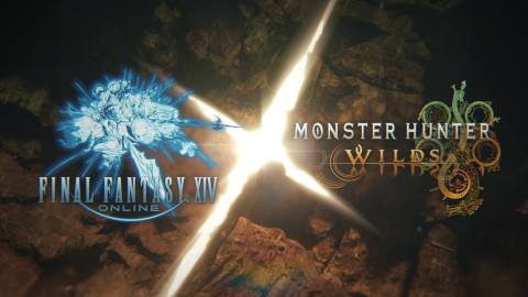 final-fantasy-14-monster-hunter-wilds-title-card