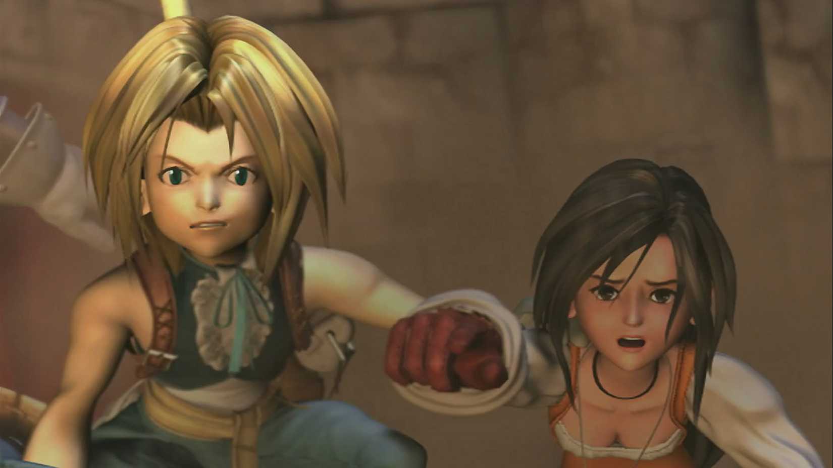 Final Fantasy 9 Zidane and Garnet