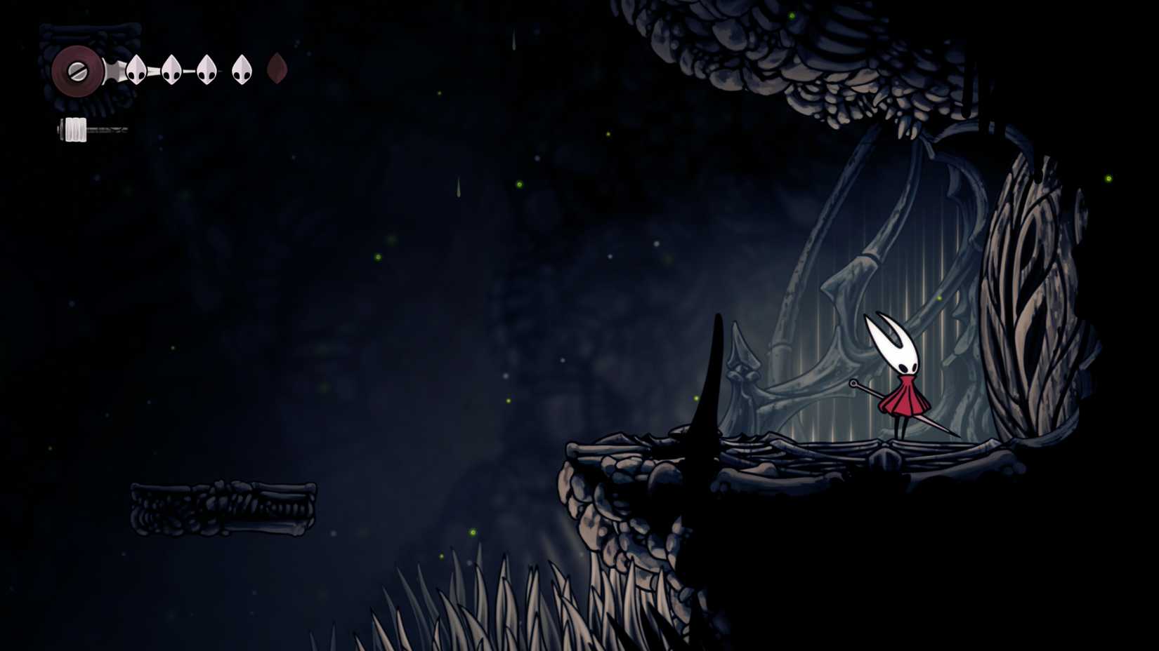 Finding a locked door in Hollow Knight Silksong