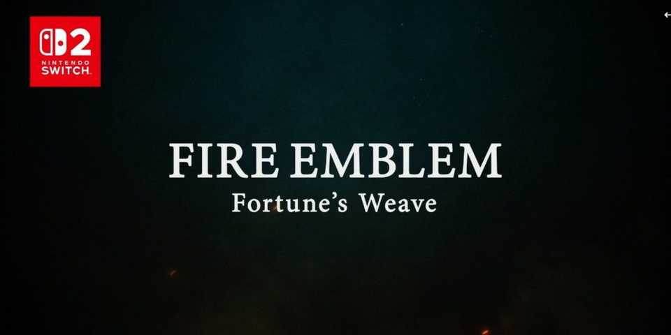 Fire Emblem Fortune's Weave game