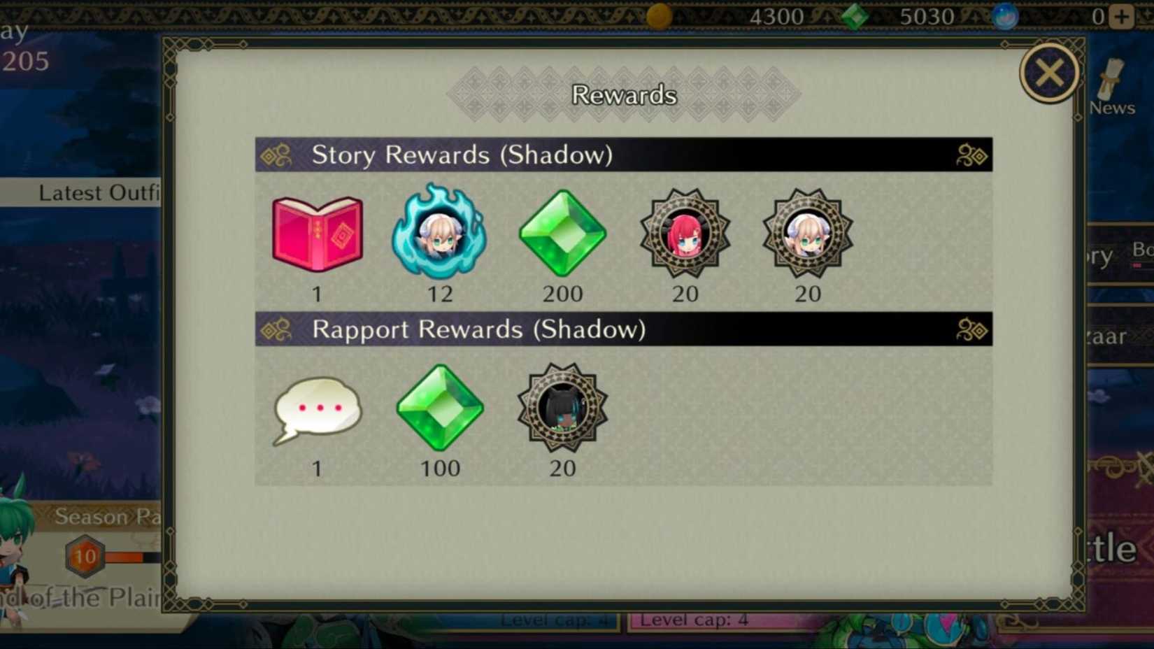Fire Emblem Shadows Crystal Rewards Story