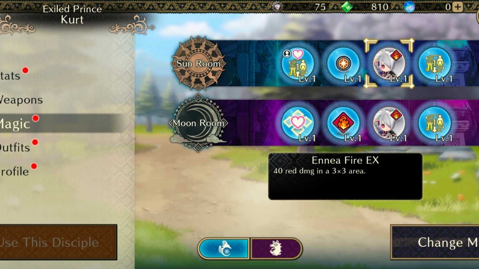 Fire Emblem Shadows Magic