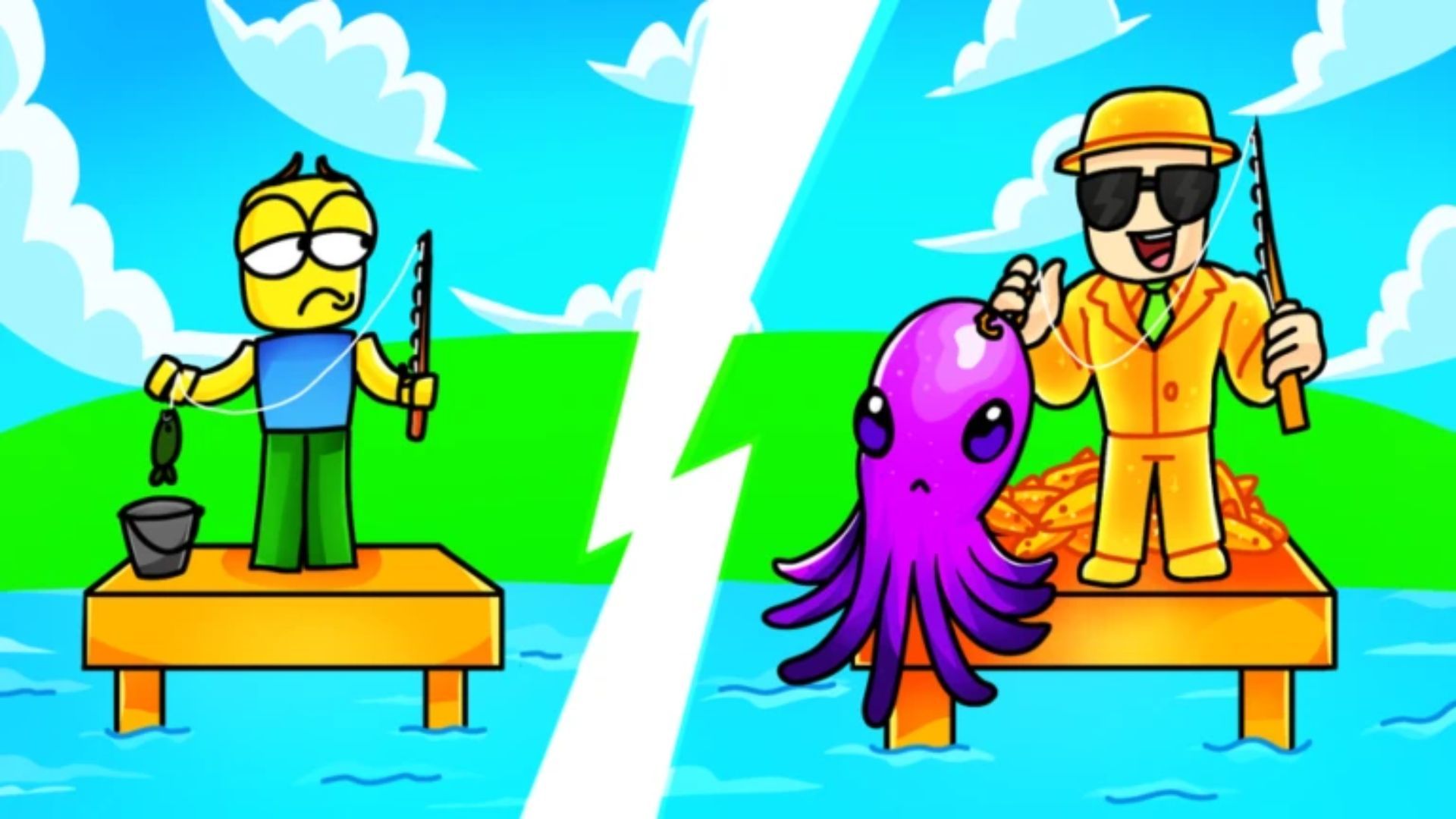 Fishing Incremental characters