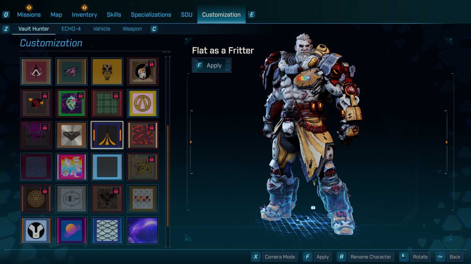 Flat as a Fritter