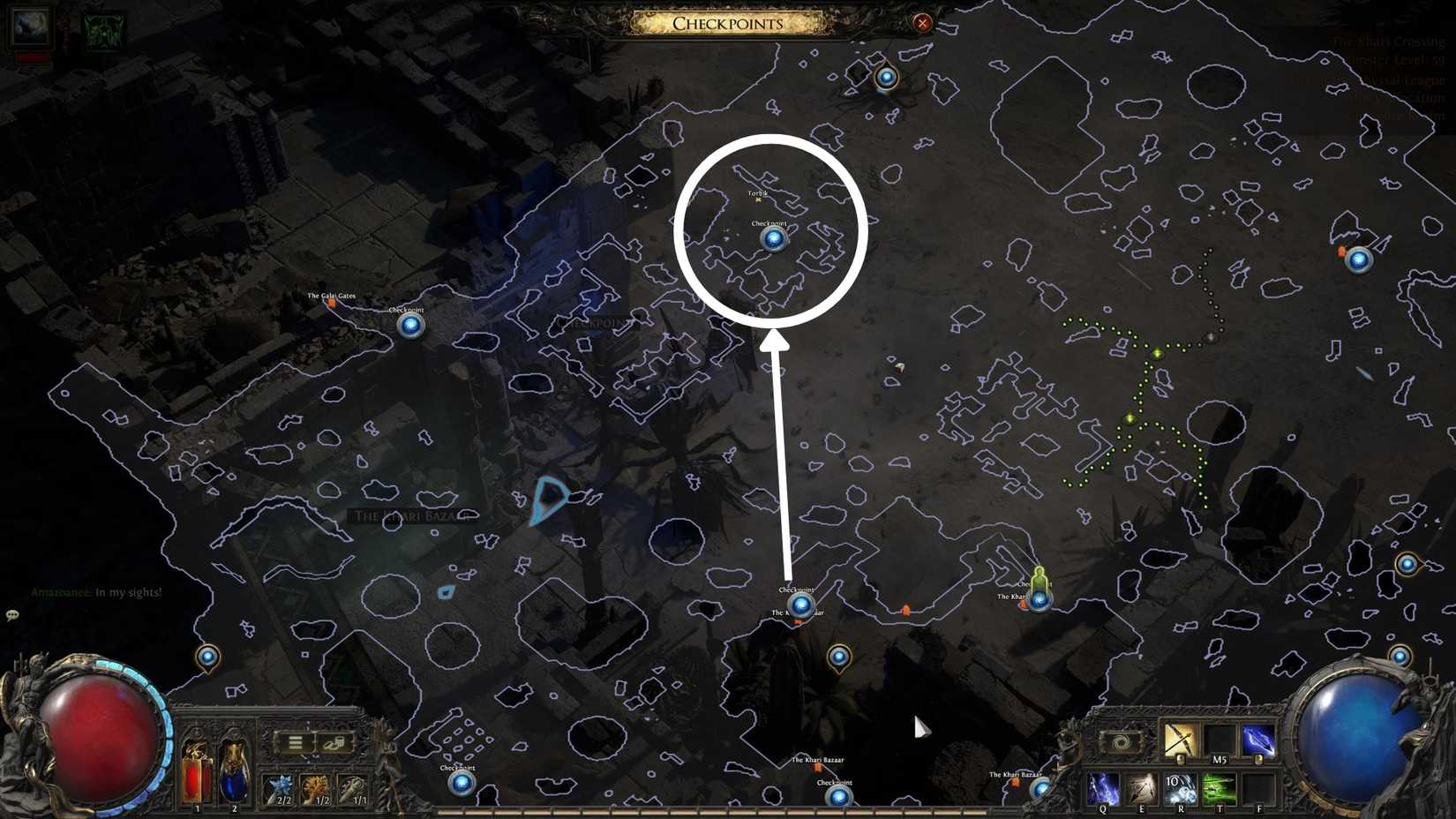 fleshpierce map location in path of exile 2