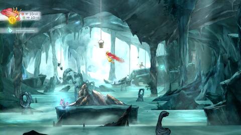 Flying in Child Of Light