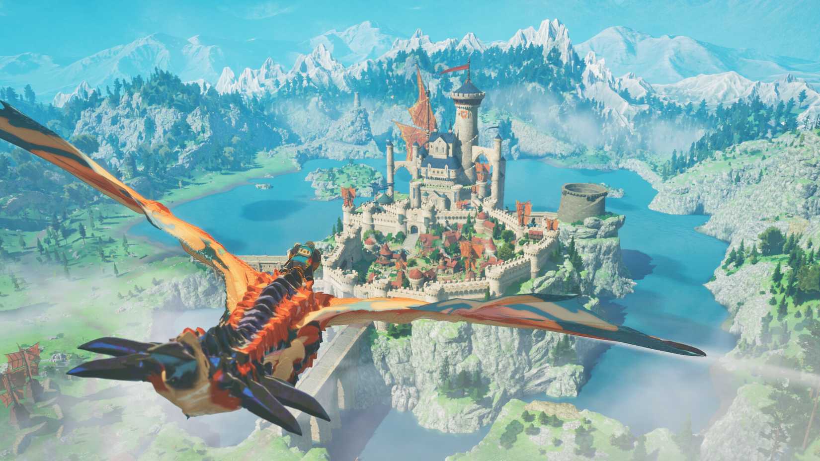 Flying in Monster Hunter Stories 3 Twisted Reflection