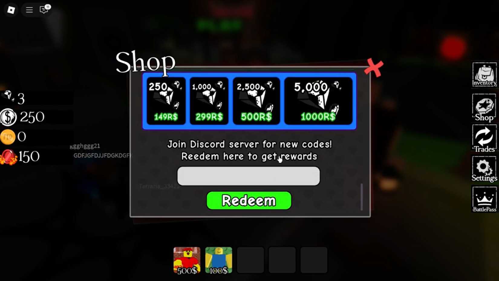 Forsaken Tower Defense cheat sheet