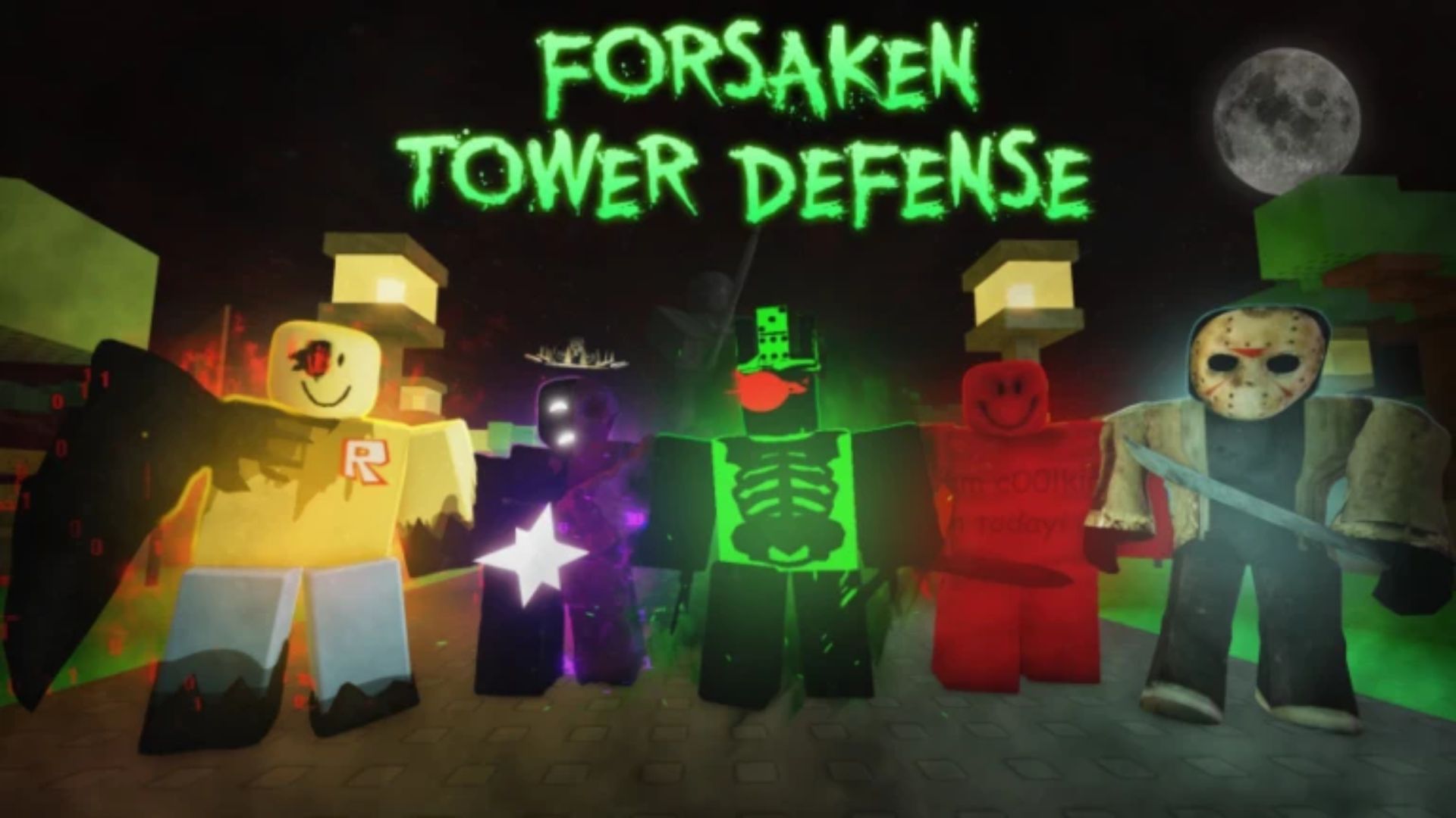 Forsaken Tower Defense characters