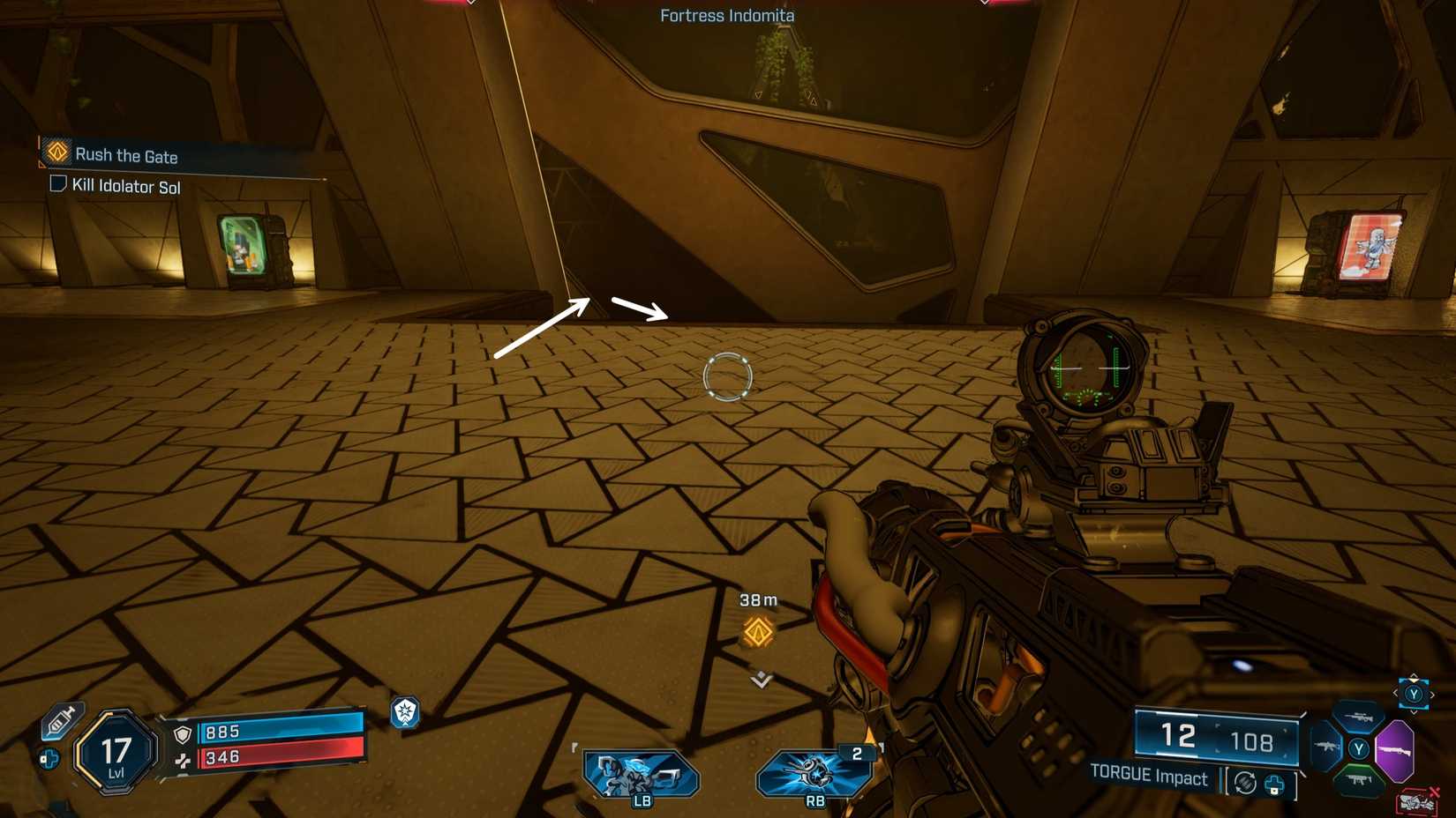 Fortress Indomita Idolator Sol Boss Borderlands 4