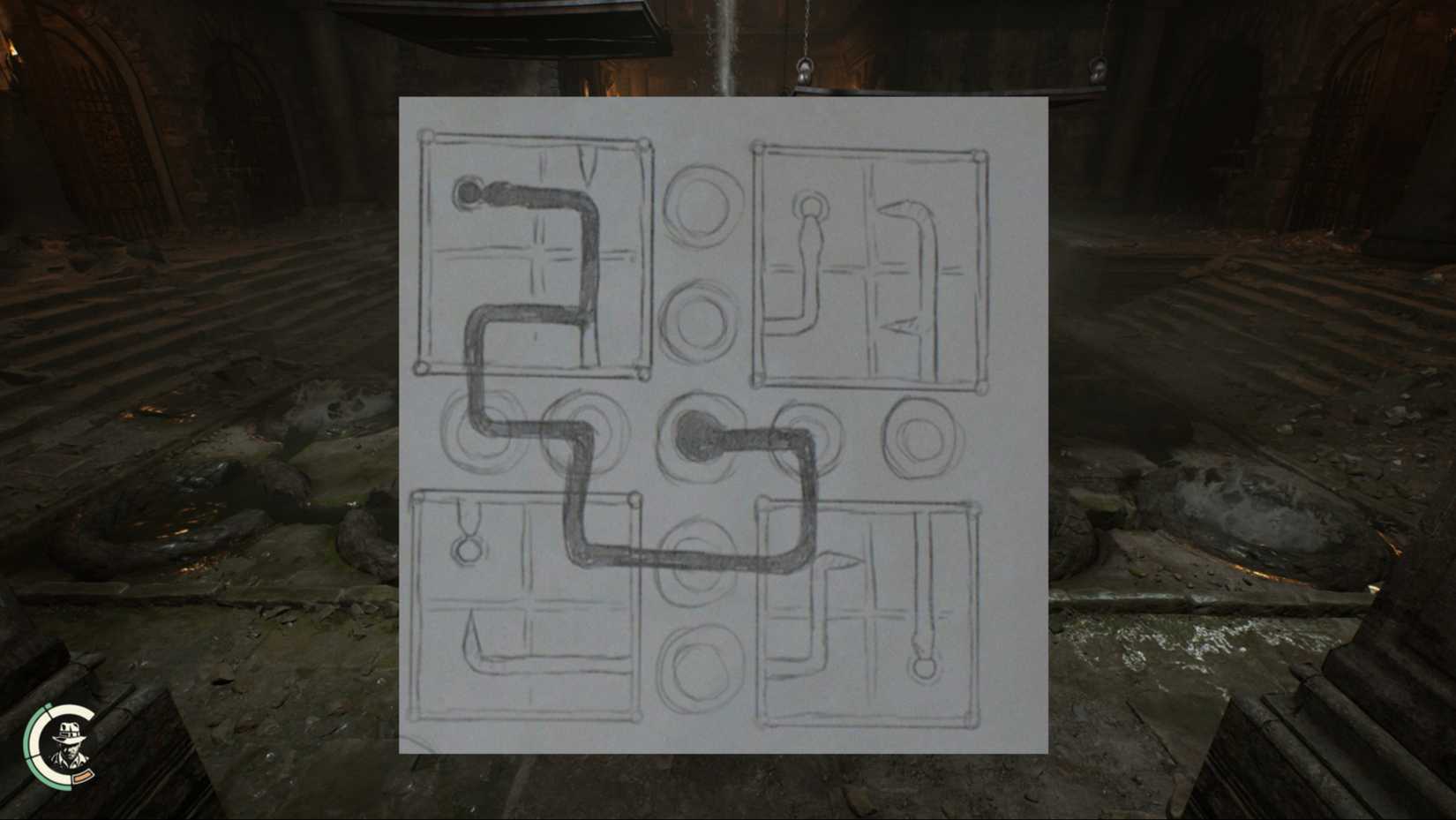 Fourth Grate in the Serpent Puzzle